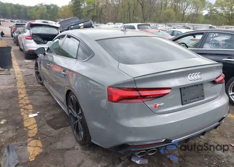 2020 Audi S5 Sportback Premium Plus Tfsi Quattro Tiptronic из США, поврежденный, VIN WAUC4CF54LA010628